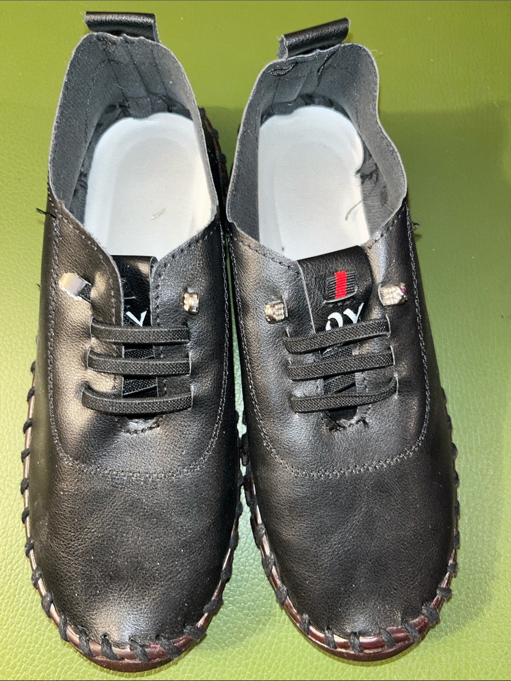 Black Woman’s Casual Slip-On Shoes
